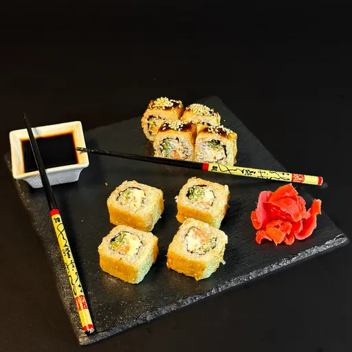 Сяке темпура