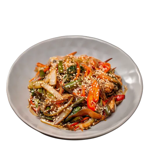 Фунчоза с овощами