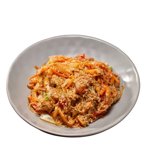 Фунчоза с курицей