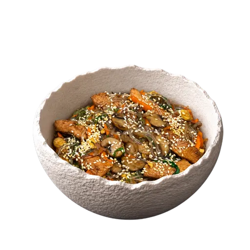Фунчоза с курицей