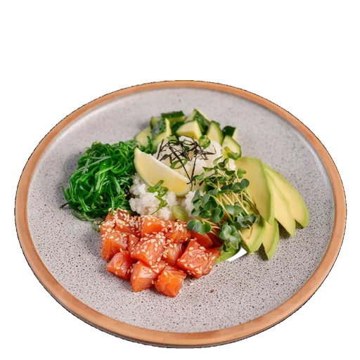 Поке с Лососем