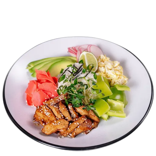 Поке с Курицей