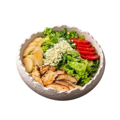 Салат с грушей и сыром Дор-блю