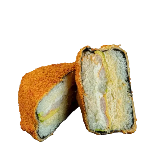 Суши-бургер с креветкой