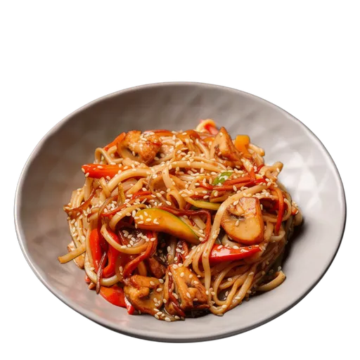 Удон с овощами