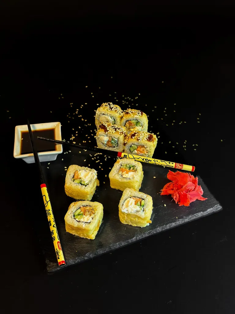 Дары моря с угрем