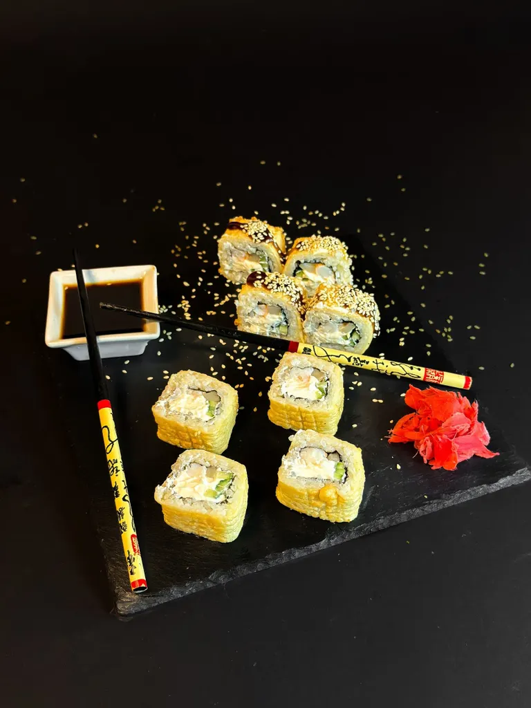 Дары моря с кальмаром