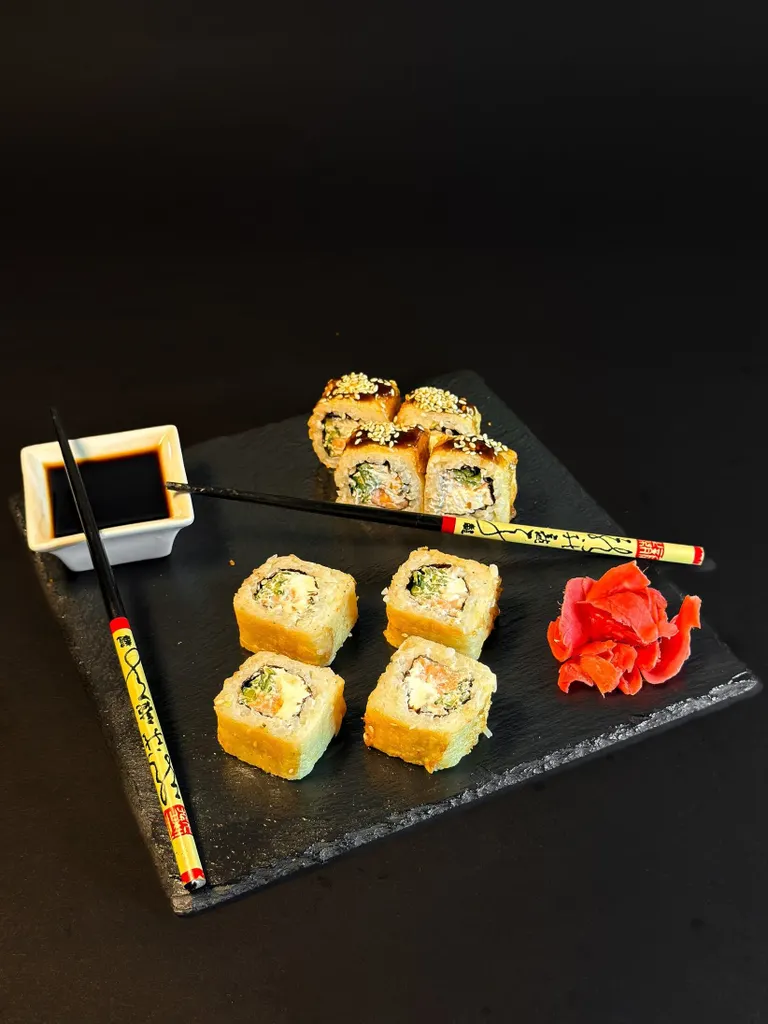 Сяке темпура