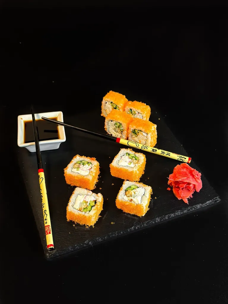 Калифорния с угрем