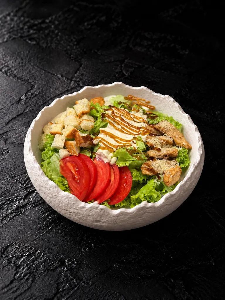 Цезарь с курицей