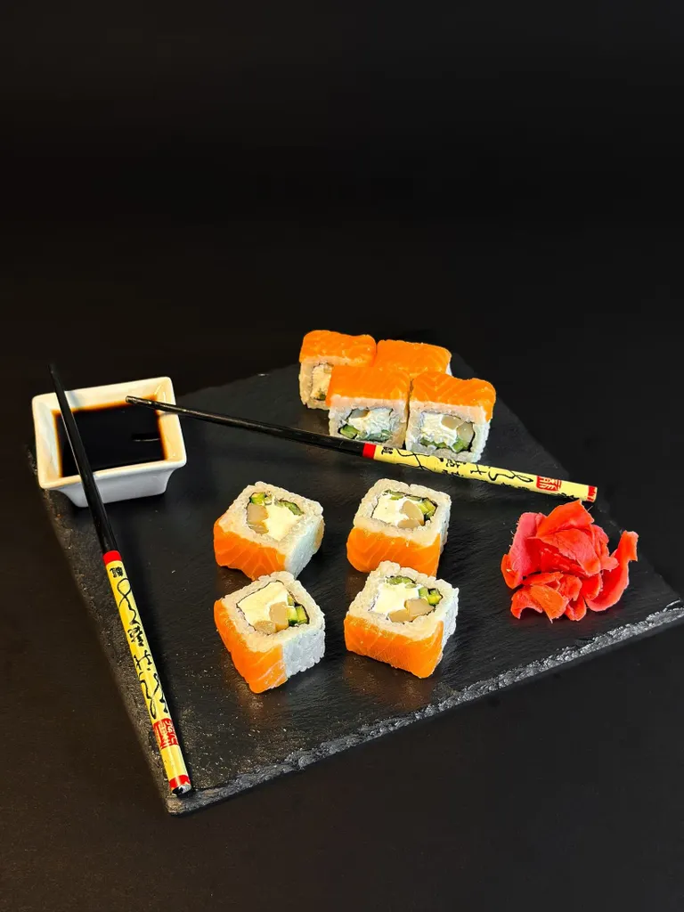 Филадельфия лайт с кальмаром